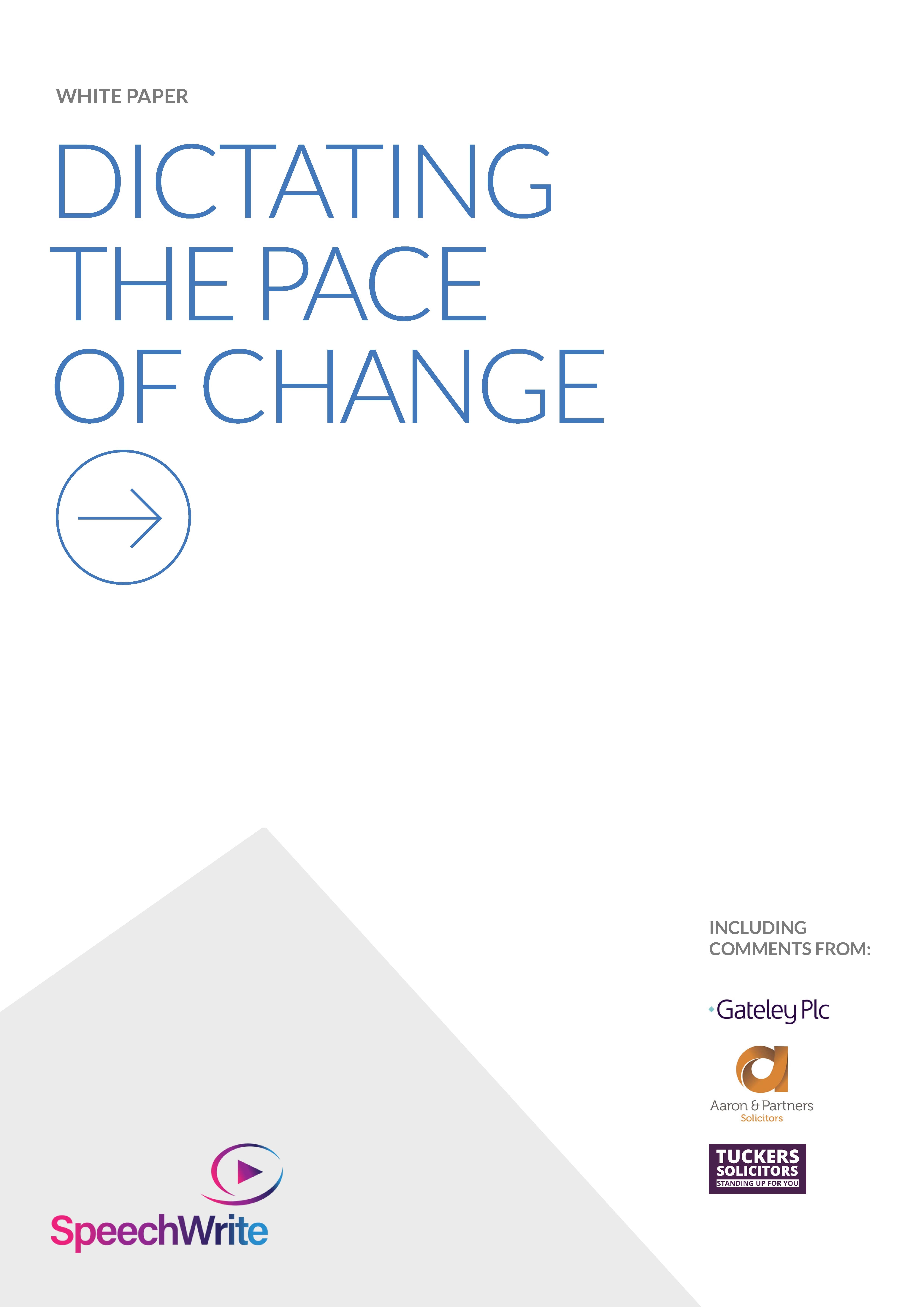 Dictating the Pace of Change